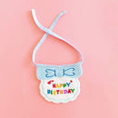 Conjunto de Chapéu de Aniversário e Bandana para Cachorro!