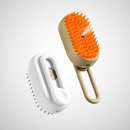 Escova 3 em 1 a Vapor para Gatos – Remove Pelos e Limpa com Facilidade