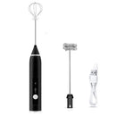 Mini Batedor Misturador de Bebidas Café Ovo Leite Transparente Sparkler Portátil