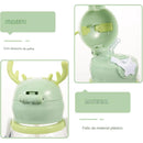 Garrafa de Água Infantil Portátil 600ml com Alça – Design Divertido, Fácil de Apertar, Ideal para Escola e Esportes