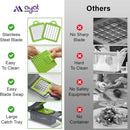 Cortador de Legumes 16 em 1 - Multifuncional com Coletor