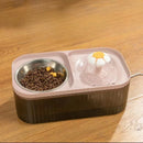 Bebedouro Automático Ultra-Silencioso 2 em 1 para Gatos e Cães – Fonte com Recirculação de Água e Filtro