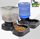 Kit Comedouro e Bebedouro Automático para Cães e Gatos – Alimentador 10L + Reservatório de Água 8L