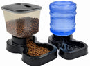 Kit Comedouro e Bebedouro Automático para Cães e Gatos – Alimentador 10L + Reservatório de Água 8L