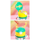 Garrafa de Água Infantil Portátil 600ml com Alça – Design Divertido, Fácil de Apertar, Ideal para Escola e Esportes