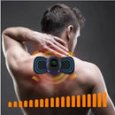 Mini Massageador Portátil EMS – Alívio de Dores no Pescoço e Corpo, Prático e Eficiente