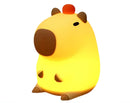 Luminária Infantil de Silicone em Formato de Capivara – Recarregável via USB, Toque, Ideal para Dormir