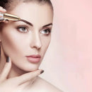 Depilador Elétrico Portátil – Caneta para Sobrancelhas, Nariz e Pelos Faciais, Recarregável via USB