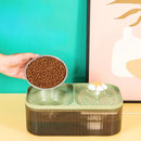 Bebedouro Automático Ultra-Silencioso 2 em 1 para Gatos e Cães – Fonte com Recirculação de Água e Filtro