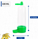 KIT 12 BEBEDOURO 100ML PARA GAIOLA