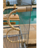Poleiro Flexível de Sisal 50cm