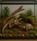 Musgo Desidratado para Terrários de Répteis Terrestres