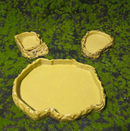 Kit PEQUENO com bebedouro comedouro e piscina