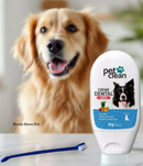 Kit Escova de Dentes Dupla e Creme Dental