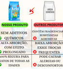 Kit 2 Areia Sanitária Higiênica Natural Argila para Gatos Granulado Médio Kets 12 Kg