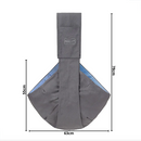 Bolsa De Transporte Pet Sling Canguru para Cães e Gatos