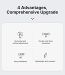 Suporte Tripé Smartphone, 2 Sapatas + Garra 360° Ajustável (iPhone/Android)