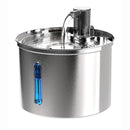 Bebedouro Automático Newpet 3L em Aço Inox para Cães e Gatos – Fonte de Água com Alimentação USB 5V