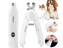 Aparador Elétrico 2 em 1 Newpet para Unhas de Pets – Recarregável via USB, Lixadeira e Cortador para Cães e Gatos