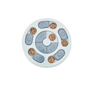 Brinquedo educativo alimentador para cães – dispenser interativo de ração que estimula a inteligência e o raciocínio do filhote, tornando a alimentação mais divertida