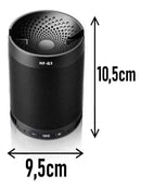 Alto-falante sem fio Bluetooth Mini alto-falante sem fio portátil Leitor de música WiFi alto-falante de música estéreo Alto-fala