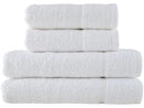Jogo de Toalhas de Banho e Rosto Dohler Egípcia Kairo Branca – 4 Peças