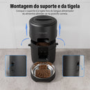 Alimentador Automático Newpet 2L para Pets – Smart Feeder com APP Tuya, Ideal para Cães e Gatos de Pequeno e Médio Porte