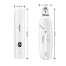 Aparador Elétrico 2 em 1 Newpet para Unhas de Pets – Recarregável via USB, Lixadeira e Cortador para Cães e Gatos