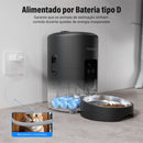 Alimentador Automático Newpet 2L para Pets – Smart Feeder com APP Tuya, Ideal para Cães e Gatos de Pequeno e Médio Porte
