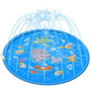 Piscina Inflável com Chafariz 170cm – Tapete de Água para Crianças, Brinquedo de Verão