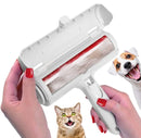 Rolo removedor de pelos para pets – removedor de pelos de cães e gatos com base autolimpante, ferramenta eficiente para remoção de pelos, perfeita para móveis