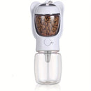 Garrafa de Água para Cachorro à Prova de Vazamentos com Recipiente de Ração