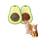 KIT de 2 Abacate De Brinquedo Para Gatos Com Catnip Erva Gato Natural