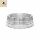 Kit com 2 unidades comedouro pesado de alumínio